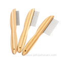 Wooden Cat Comb Pet Dog Hair Grooming Comb